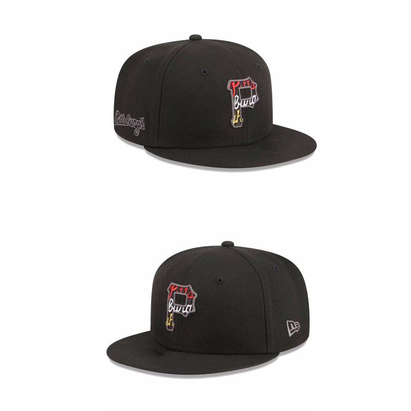 2023 MLB Pittsburgh Pirates Hat TX 202307082->->Sports Caps